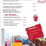 Menu La Strada Kenitra June 2023 095911